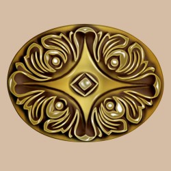 Орнамент крашенный DECOMASTER 68062-57 (155*115*15мм)